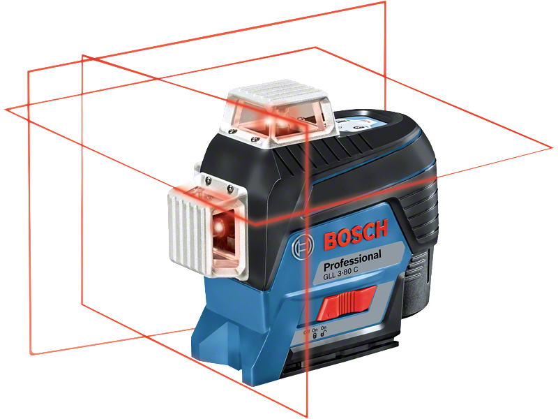 Linijski laser Bosch GLL 3-80 C, 0601063R00